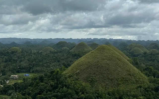 The Chocolate Hills in Carmen, central Bohol